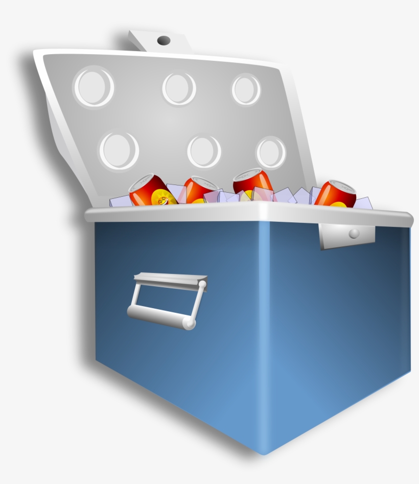 This Free Icons Png Design Of Ice Cooler Remix, transparent png download