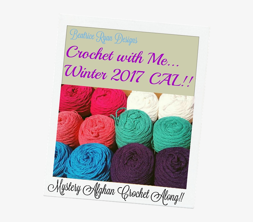Crochet With Me Winter 2017 Cal-mystery Afghan Pattern - Crochet, transparent png download