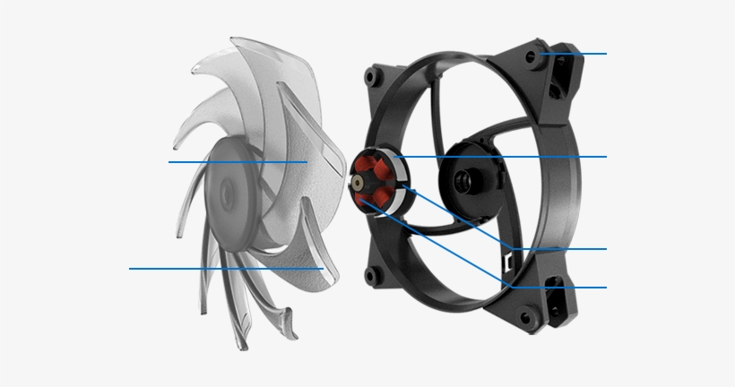 Aviary Inspiration - Cooler Master Masterfan Pro 120 Air Balance Mfy-b2dn-13npc-r1, transparent png download