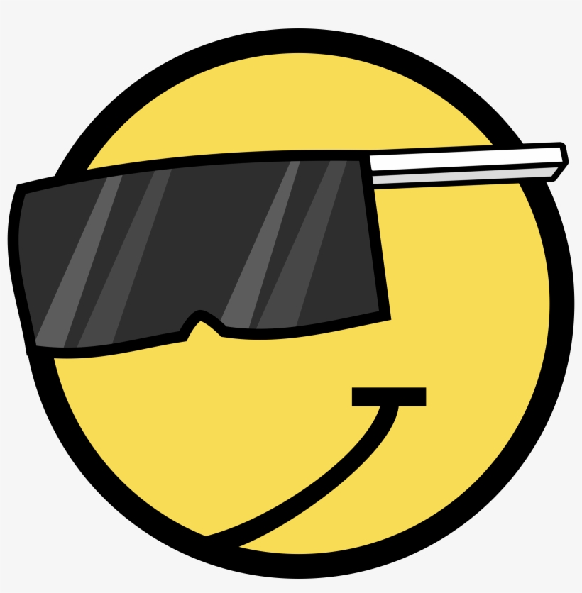 This Free Icons Png Design Of Cooler Smiley, transparent png download