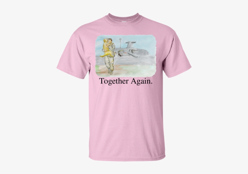 Together Again Watercolor T-shirt - Dc Comics, transparent png download