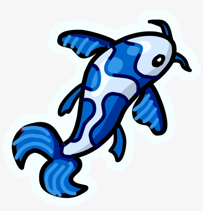Image - Blue Koi Fish Png, transparent png download