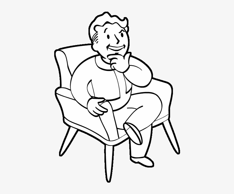 Icon Quiet Reflection - Fallout 3 Icon, transparent png download