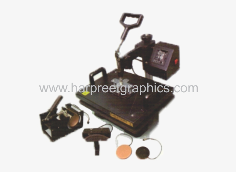 Bwjrukijpkharpree Graphics 5 In 1 Heat Transfer Machine - Heat Press, transparent png download