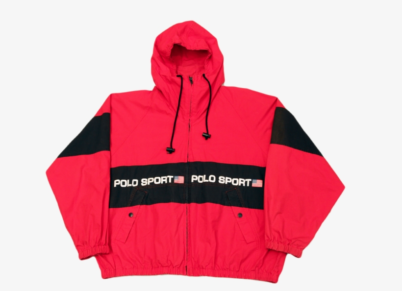 Vintage Ralph Lauren, Vintage Ralph Lauren Polo Sport, - Windbreaker, transparent png download