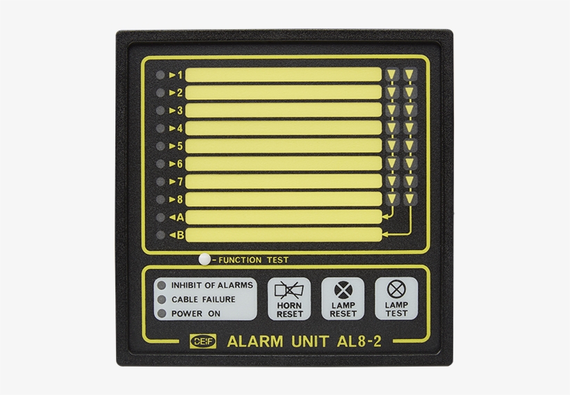 Alarm Panel Al8-2 - สัญญาณ แจ้ง เหตุ เพลิง ไหม้, transparent png download