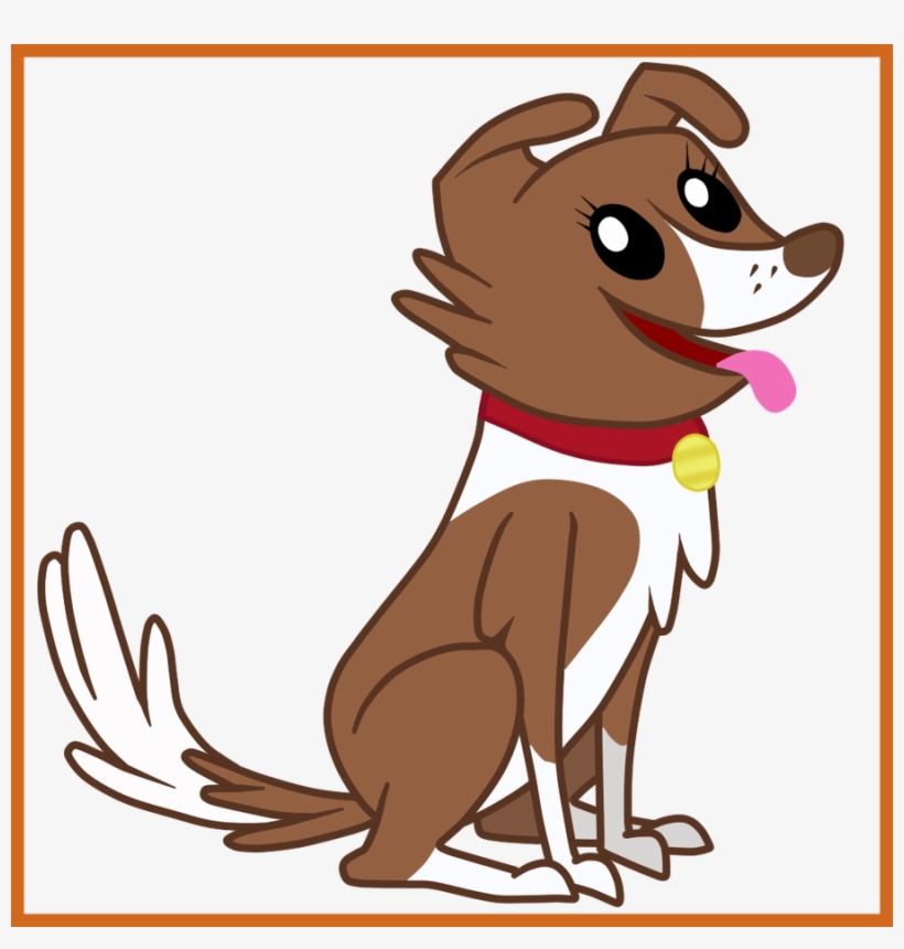 Fascinating Artist Needed Collar Dog Safe Simple Background - Mlp Winona, transparent png download