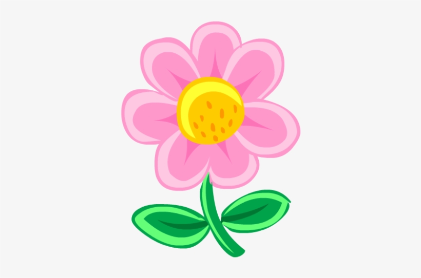 Dúa, Hipo Y La Flor Rosa - Icons Flowers, transparent png download