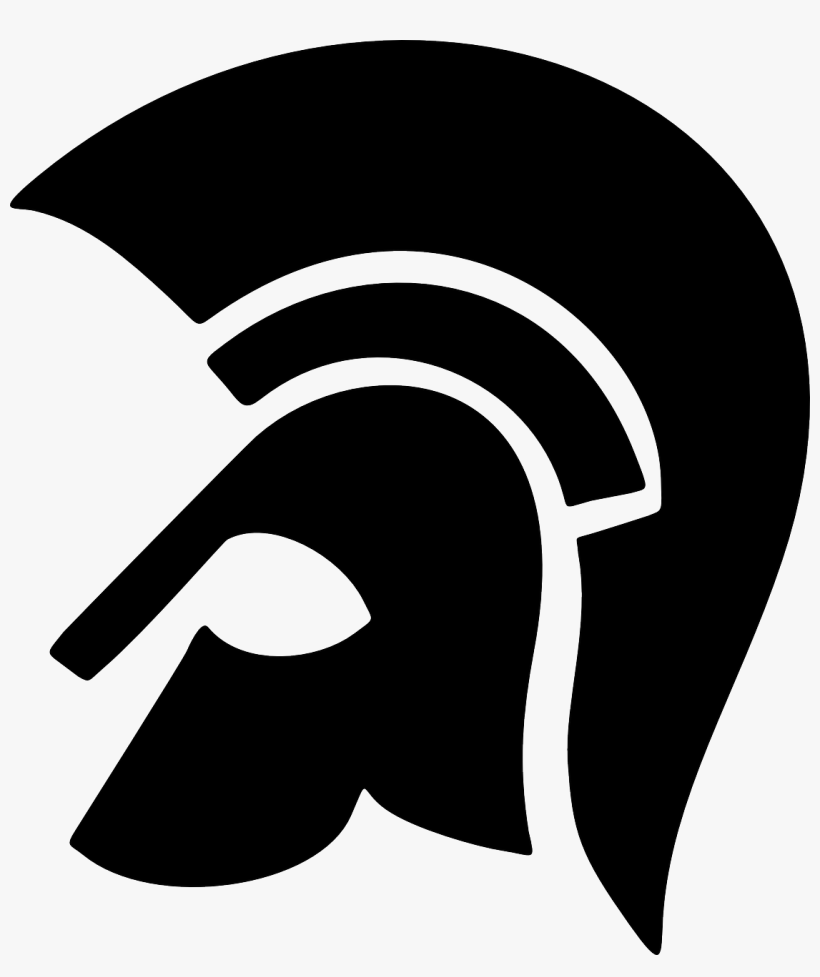 Gladiator, Helmet, Roman, Soldier, Statue, Ancient - Trojan Records Logo, transparent png download