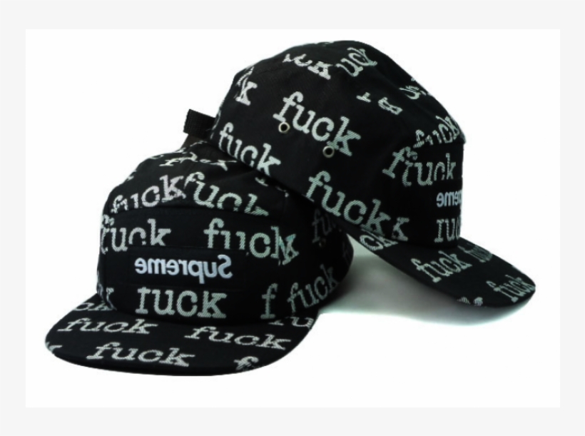 Check Out This Supreme "cdg Box - Fuck It Supreme Cap, transparent png download