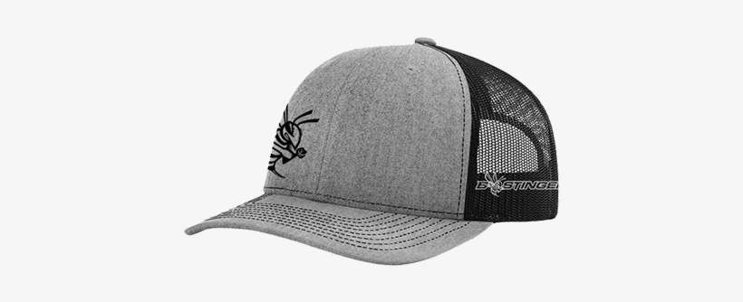 Richardson Hat Black Gray Left - 112 Richardson Trucker Snapback, transparent png download