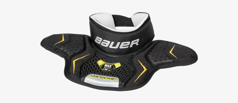 Bauer Supreme Neck Guard - Bauer Supreme Goalie Neck Guard Senior, transparent png download