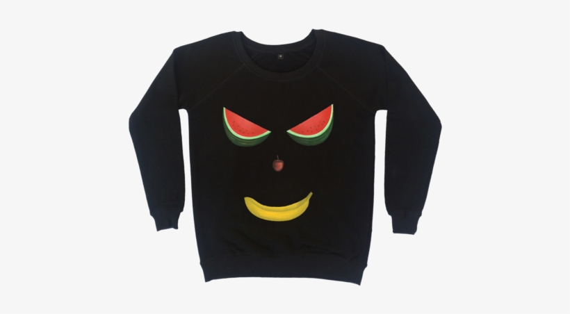 Demon Fruit Face Sweatshirt - Sweatshirt, transparent png download