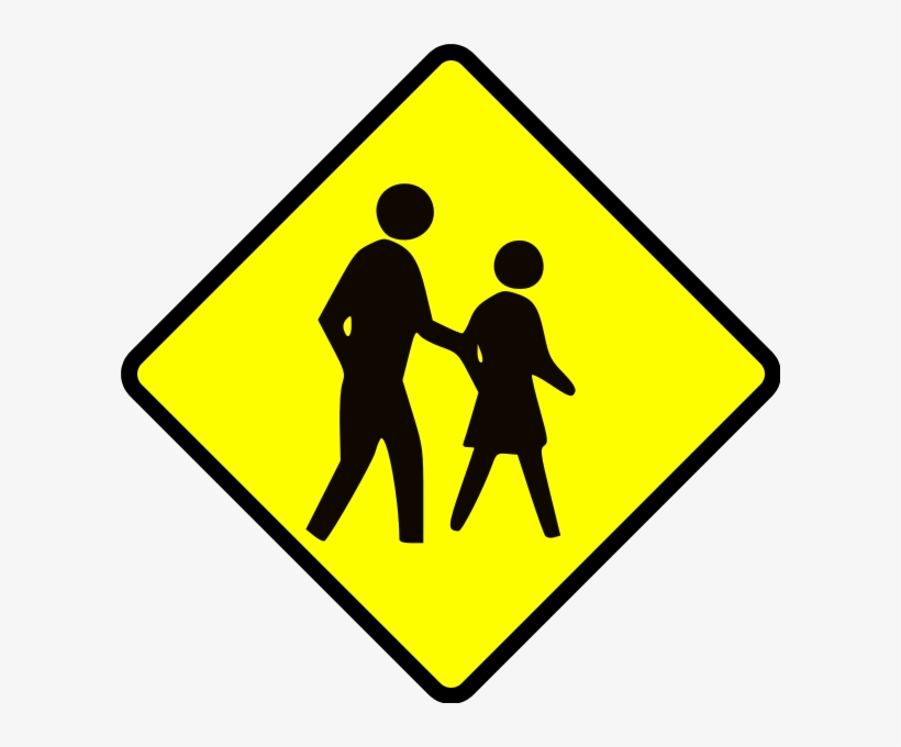 Crossing Adult Clipart Png, transparent png download