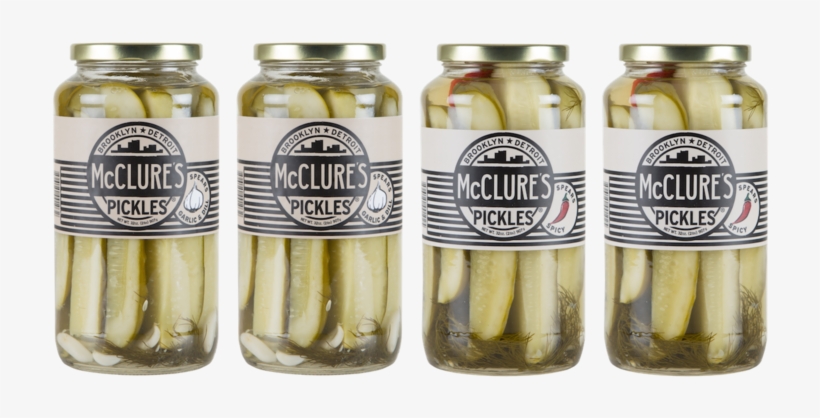 Mcclures Pickles-3 - Mcclure's Spicy Pickles 32 Oz, transparent png download