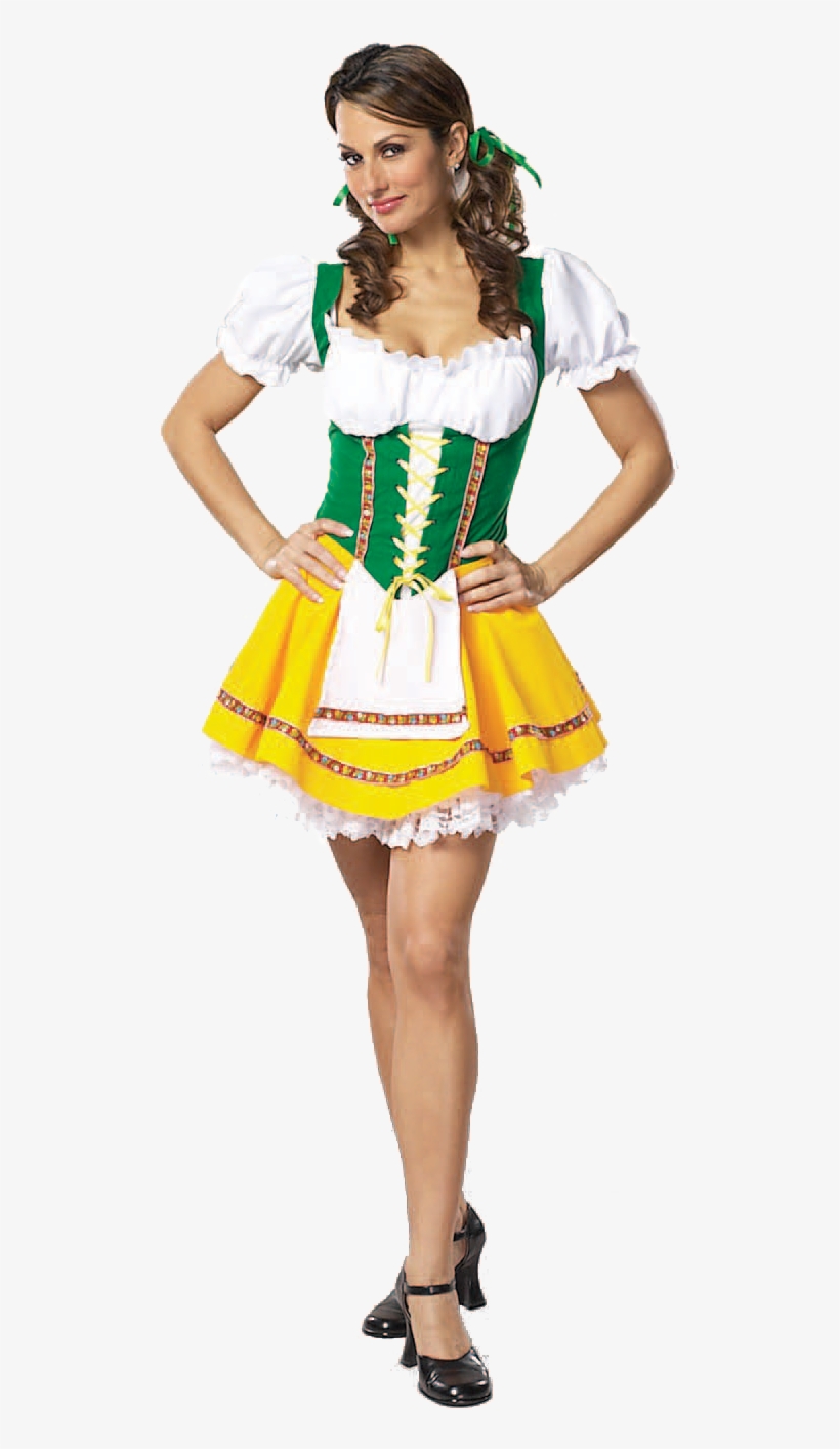 Girls Png - Beer Garden Costume, transparent png download