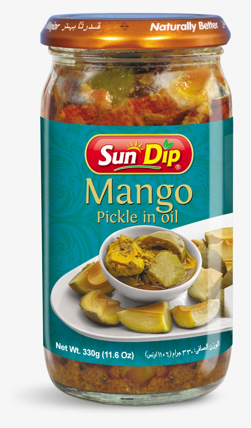 Sundip Mango Pickle In Oil 330 Grams, transparent png download