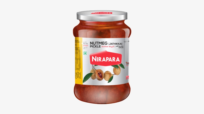 Nutmeg Pickle - Nirapara Cut Mango Pickle, transparent png download