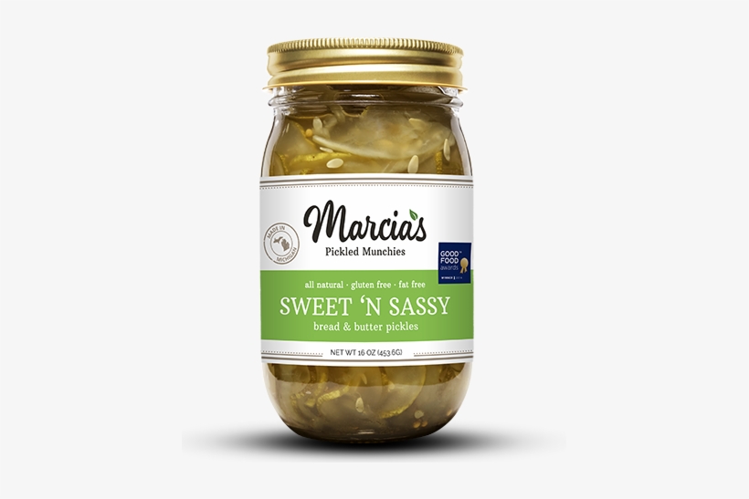 Sweet 'n Sassy Pickles - Marcia's Pickled Food, transparent png download