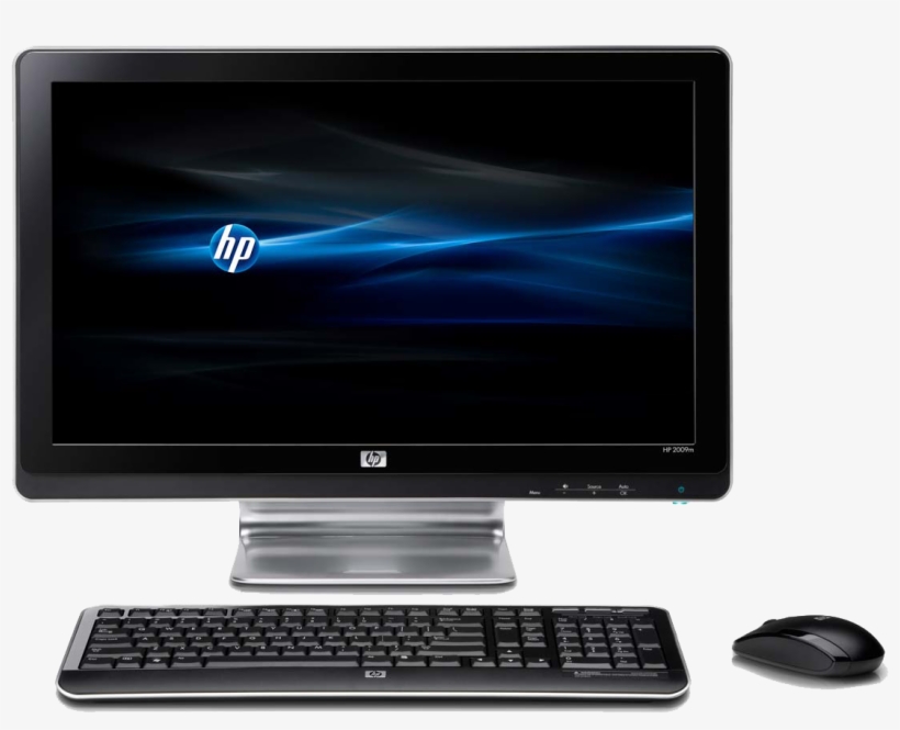Computadora - Hp Pavilion Desktop With Monitor, transparent png download