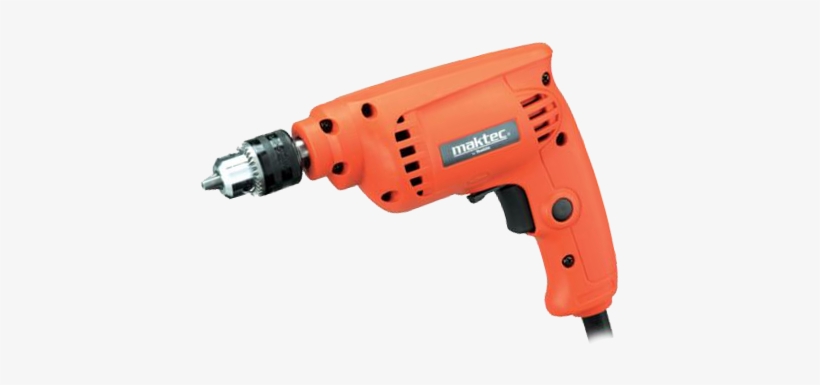 Makita Maktec Mt603 450w 10mm Drill Mkmt603 - Orange Makita, transparent png download