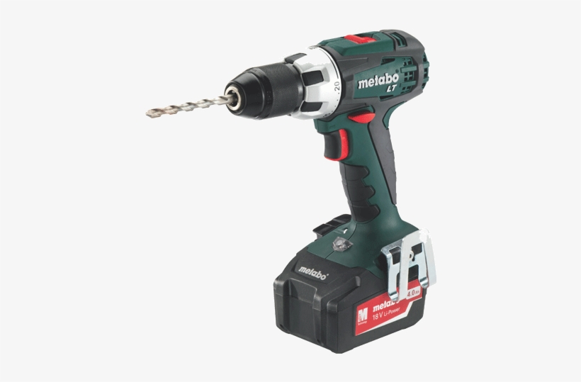 Metabo Bs18 Lt 18-volt Cordless Lithium Ion Drill Driver, transparent png download