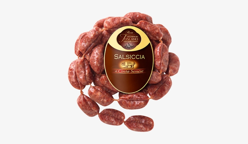 Cinta Senese Sausages - Salumificio Toscano Piacenti, transparent png download