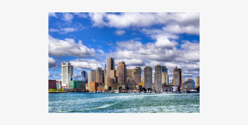 Boston Harbor Boston Skyline, transparent png download