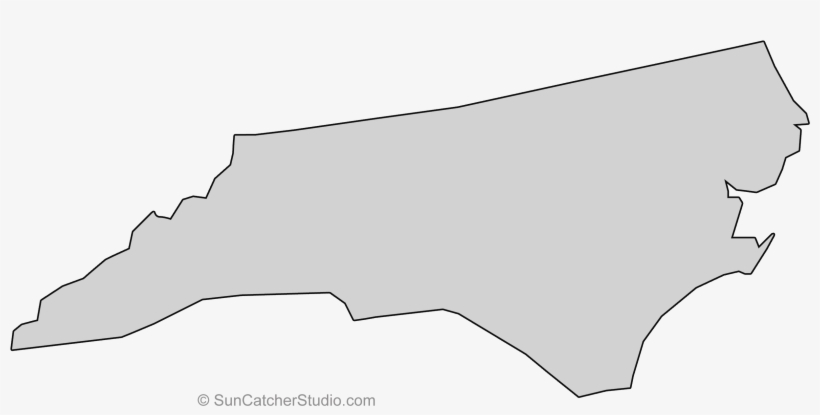 North Carolina - Outline Of North Carolina Png, transparent png download