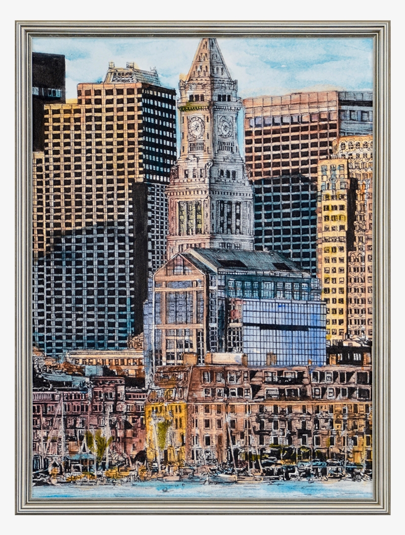 Cityscape - Boston - Boston, transparent png download