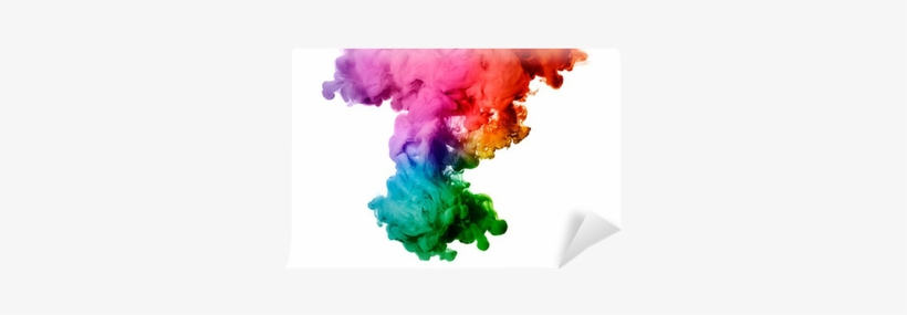 Rainbow Of Acrylic Ink In Water - Watercolor Explosion, transparent png download