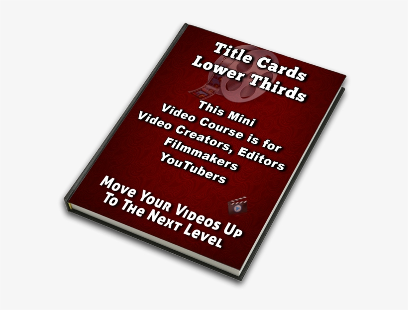 Titlecards Mini Course - Book Cover, transparent png download