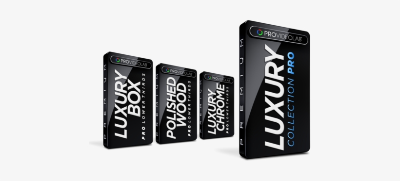 Luxury Collection Pro - Pro Video Lab Bundled Lower Thirds - Industrial Collection, transparent png download