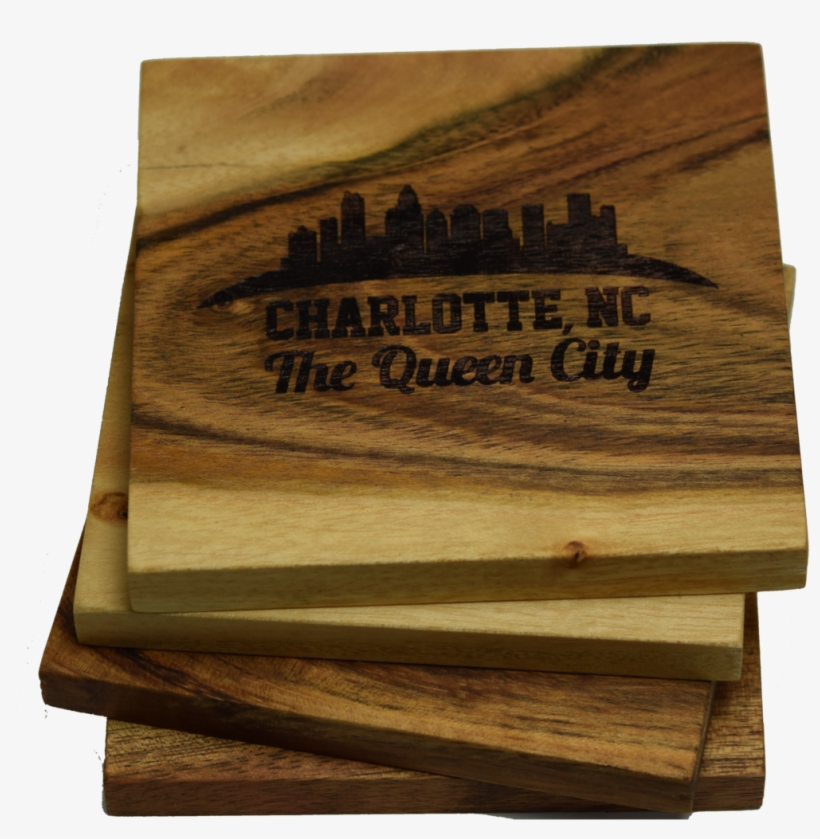 Charlotte North Carolina Skyline The Queen City Coasters - Prestige Decanters Charlotte North Carolina Skyline, transparent png download