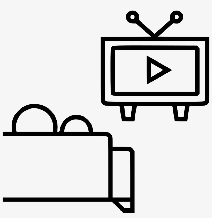 Lets Watch Tv Comments - Watching Tv Icon Transparent, transparent png download