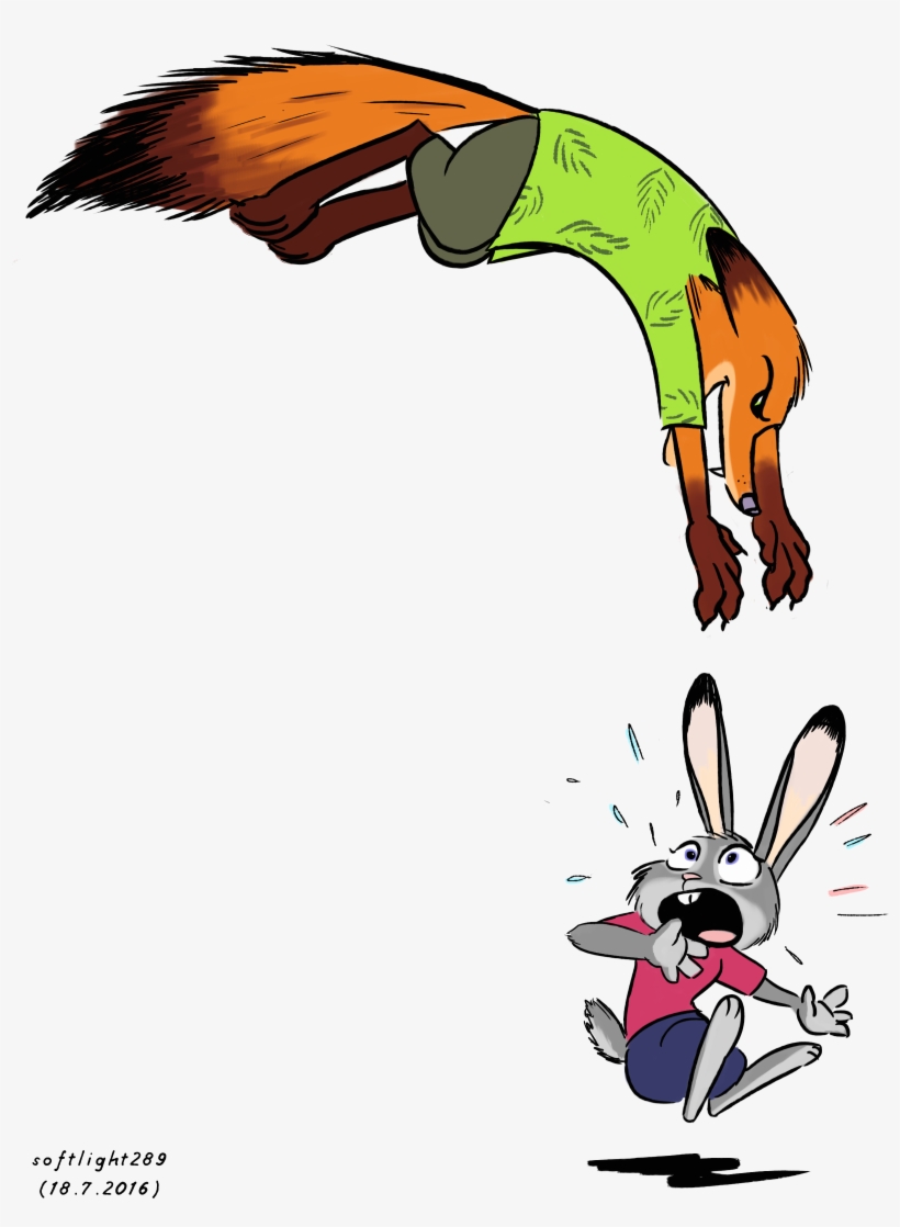 Zootopia Puppet Silliness By Hykez87 Source [1] Hmm - Zootopia Calvin And Hobbes, transparent png download