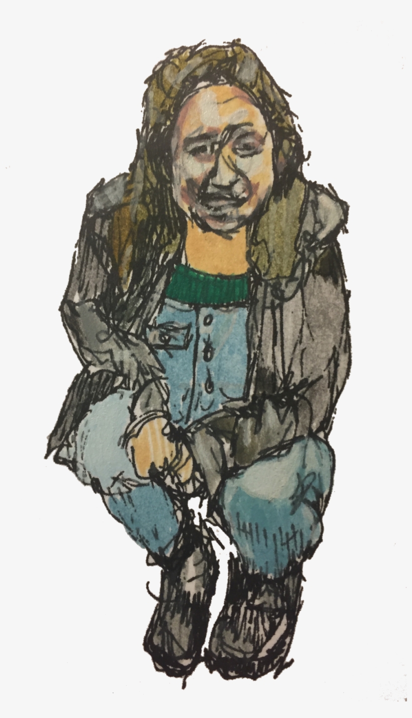 Illustration - Sitting, transparent png download