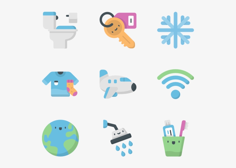 Travel Icon Font, Vector Icons, Clip Art, Illustrations - Icon, transparent png download