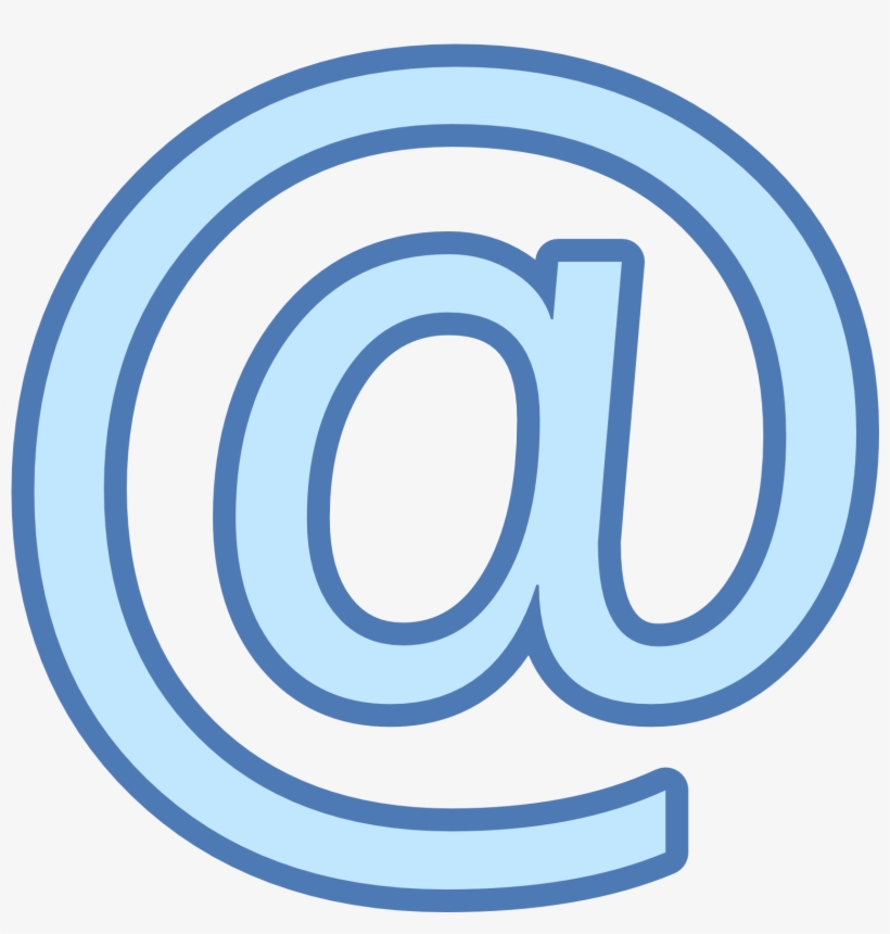 At Sign, @ Png - Icon, transparent png download