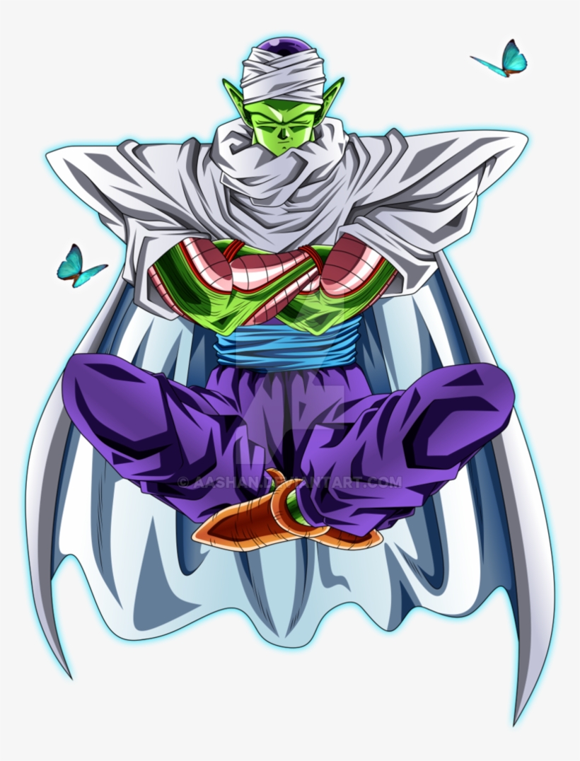 Image Library Stock Meditating By Aashananimeart On - Piccolo Meditating, transparent png download