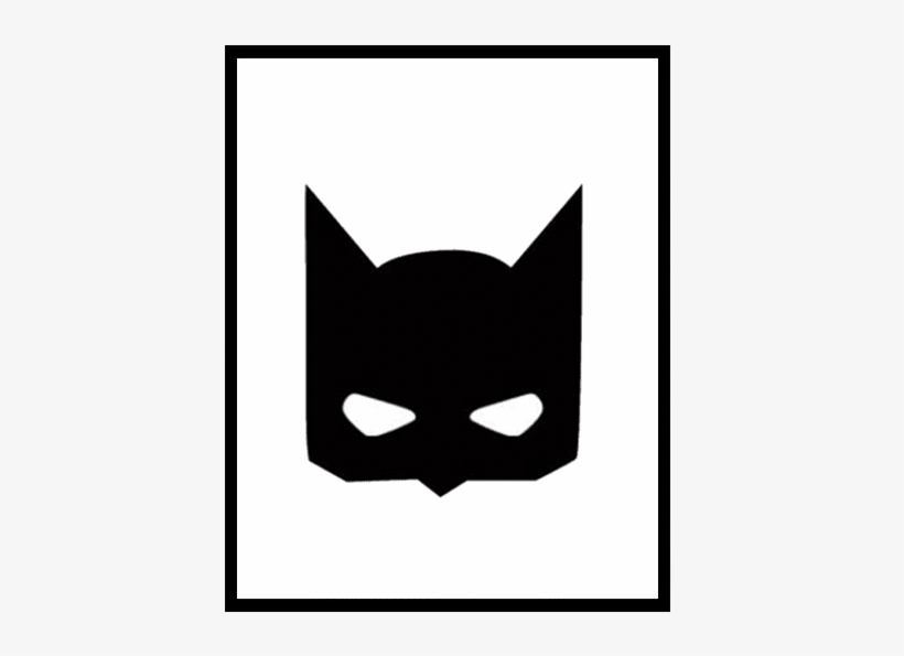 Petite Bello Wall Print 42x30cm A3 No Frame Batman - Retro Batman Wall Stickers, transparent png download