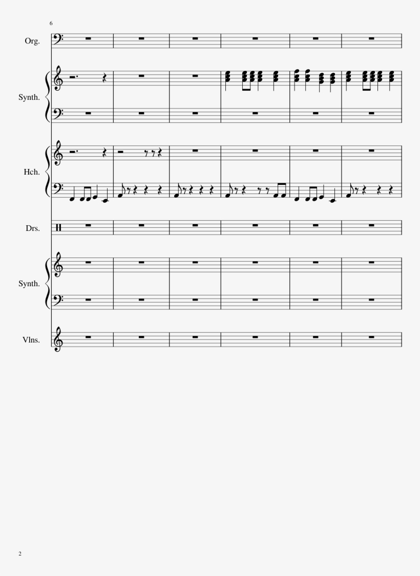 Tumbleweed Sheet Music 2 Of 21 Pages - Sheet Music, transparent png download