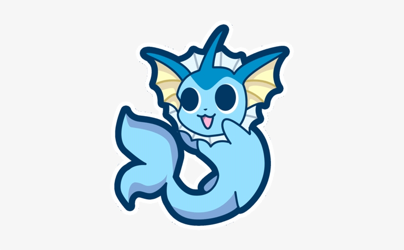 Animated Vaporeon, transparent png download