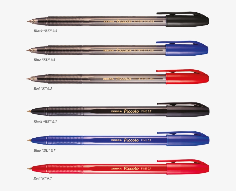 Piccolo Product - Pulpen Zebra Piccolo, transparent png download