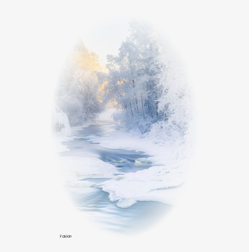 Tubes Paysages - Winter, transparent png download