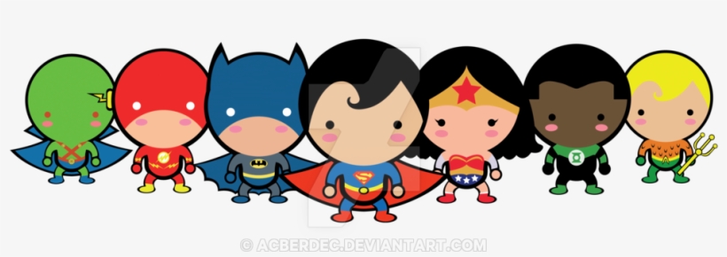 Justice League Clipart Png - Baby Justice League Png, transparent png download