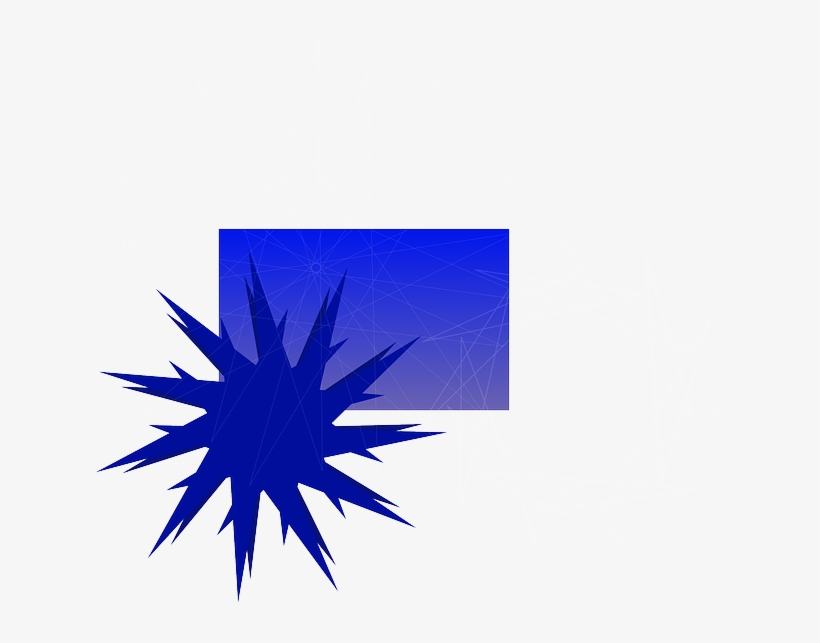 Gray, Blue, White, Symbols, Stars, Special, Background - Illustration, transparent png download