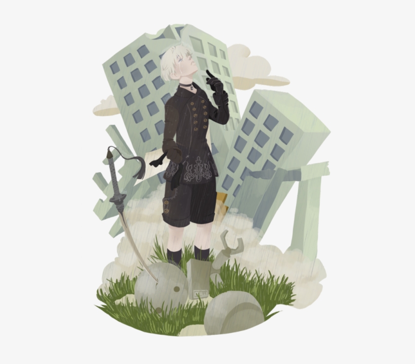 I Have Been Thinking About Nothing But Nier Automata - Figurine, transparent png download