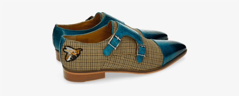 Monks Lance 1 Ostrich Turquoise - Clog, transparent png download