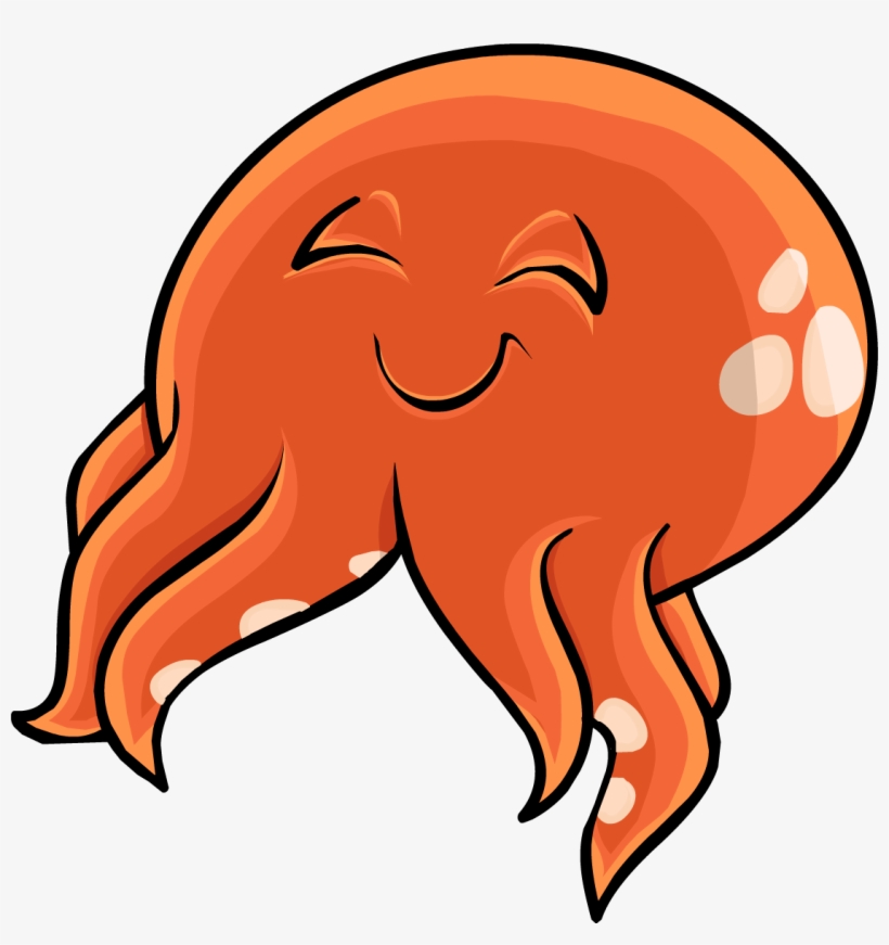 The Squid Lid - Club Penguin Octopus Hat, transparent png download